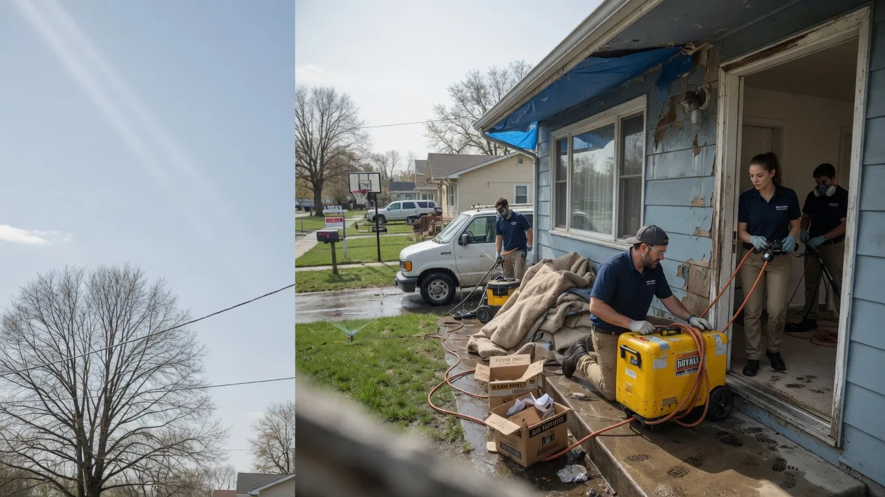 Basement Flood Cleanup in Petroleum, WV near me